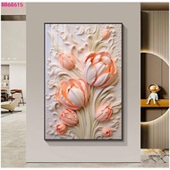 3D tulip wallpaper luxury wallpaperELEGAN HD wall wallpaper decorative wallpaper embossed flower wal