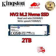 M.2 2 TB SSD (เอสเอสดี) KINGSTON NV2 - PCIe 4/NVMe M.2 2280 (SNV2S/2000G)