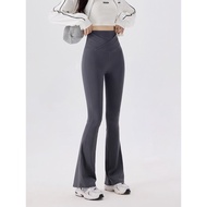 New yoga pants 2025, Highwaist Flare Leggings / Cutbray Leggings, women's yoga pants, women's trouse