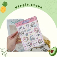 Super cute Amortals x Ermutao Puppy glossy Sticker Set to decorate sponge boxes, phones, books...