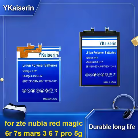 LI3937T44P6H886639 Li3945T44P8h906455 li3945T44P8h526391 4600-5800mAh For Zte Nubia Red Magic 6R 7S 