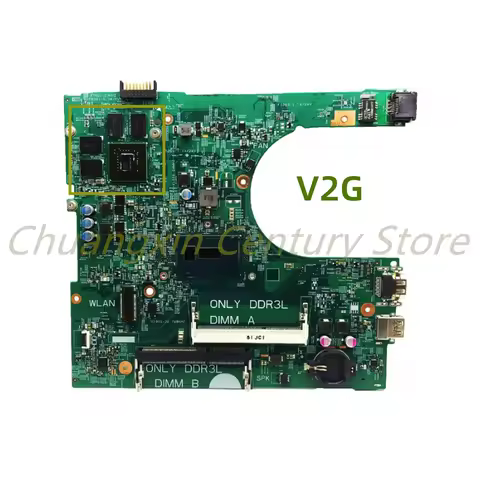 Suitable for Dell Inspiron 3558 3458 laptop motherboard 14216-1 with I3 I5-5TH CPU UMA or GPU 100% T