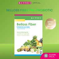 [NEW] KITSUI Belloss Pre + Probiotic 15's x 12g Halal Fiber Drink | Prebiotik Probiotik Minuman Sera