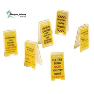 Hilarious Desk Signs Note Holder Clips Note Holder