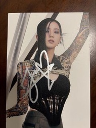 Blackpink Jisoo sign 親筆簽名
