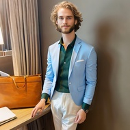 Slim Fit 3d Tailored Suit Soft Material Men Suit Mens 3d Tailored Suit Set for Wedding Business Top 