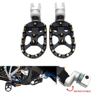 For BMW R1100GS R1150GS Adjustable Front&Rear Footrest Rotatable Foot Rest Footpegs R1100 GS 1150GS 