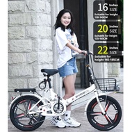 TWL Foldable Bicycle 20-inch 6-speed Shimano Variable Speed Folding Bike Ultra Light Aluminum Alloy 