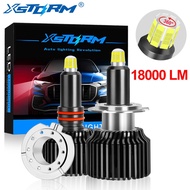 2pcs 48 CSP H1 H3 H7 LED Bulb H8 H11 9005 HB3 9006 HB4 Canbus 3D 360 Degree Car Headlight 18000LM Auto Fog Lights Turbo Led H7