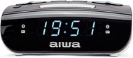Aiwa CR-15 clock radio, compact and small size, 0.6" white LED display, MW/FM PLL tuner