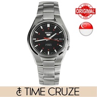 [Time Cruze] Seiko 5 SNK617K1 Automatic Stainless Steel Black Dial Men Watch SNK617 SNK617K
