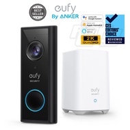 eufy 2K HD Wireless Wifi Video Doorbell Battery AI Human Motion Detectio 2-Way Audio cctv door bell 