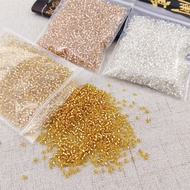 Glass Beads Bracelet Accessories Cross Stitch Xiaomi Beads Clothing Bags Shoes diy Glass Beads Loose