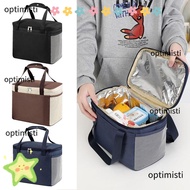 OPTIMISTI Insulated Lunch Bag Thermal Picnic Adult Kids Lunch Box