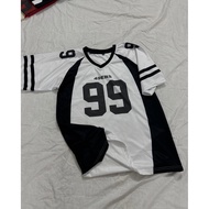 2025 new 49ERS No.99 long sleeved T-shirt, featuring a dry and neutral sports style