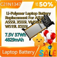 C21N1347 7.5V 37Wh Li-Polymer Laptop Battery Replacement For ASUS A555L X555L VM590L W519L K555L