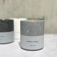 fragrance candle granité homme gris