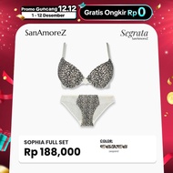 Push Up Bra Women Lace With Underwire Sexy Lingerie Set Size 34A-40B SanAmoreZ Sophia