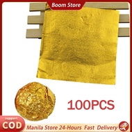 100Pcs Aluminum Foil Paper Wrapper Square Chocolate Foil Wrapper For DIY Chocolate Candy Wrapping