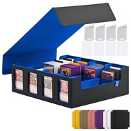 💥กล่อง DECK กล่องการ์ดเกมพร้อม Dividers และ Card Supporters Commander Card Deck Case Trading Card St