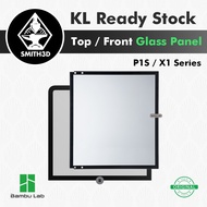 Bambu Lab Top Glass Cover Replacement, Front Door Replacement for Bambu Lab P1S / X1 Series Glass Co