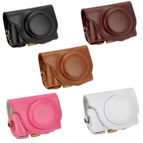 High quality Digital Camera Leather case cover for SONY Cyber-shot DSC-HX90V HX90 WX500 Camera Bag P