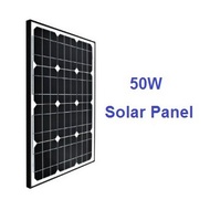 Solar Panel 50W Monocrystalline