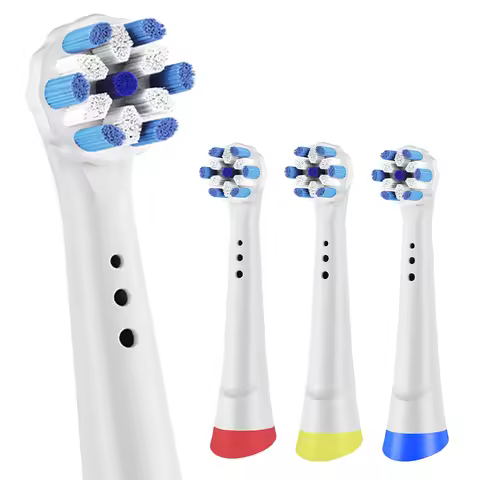 4 8 12 Pack Compatible with Oral B iO 2/3/4/5/6/7/8/9/10 Electric Toothbrush Replacement Brush Heads