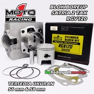 Bore Up Piston Block Moto 1 Racing RGV 120 Satria 2 Stroke 56mm 58mm Original Moto1