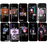 LG V50 G7 G8 G8X ThinQ 5G V50S Soft Black Cover TPU Phone Case SM13 Black Anime Art