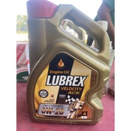 MINYAK ENJIN LUBREX 0W20 FULLY SYNTHETIC
