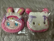 Sanrio  Mezzo Piano Junior Lovely Berrie & Blue Berrie 鋼琴兔 系列 肉桂狗 可羅米 Melody Hello kitty  大頭 收納袋 化妝包