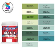 (1772-1814) 5L Nippon Paint Interior Super Matex Delightful Greens & Blue Greens