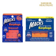 Mack's Earplugs Kid Size 6pair (12's pcs)/Comfort 2pair (4's pcs)