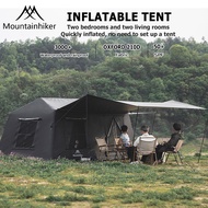 MOUNTAINHIKER Village13 Inflatable Tent Camping Tent Waterproof Sunscreen 2 Rooms 1 Living Room Luxu