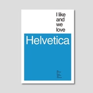 設計室Atelier Taiwan — Helvetica A2海報