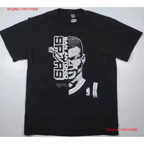 David Robinson Mens Size Medium Hardwood Classics T Shirt vintage Washed Casual Stretched homme Comf