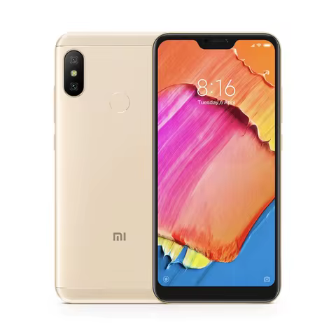 Global Rom Original Xiaomi Redmi 6 Pro 4GB 64GB 4000 mAh Batterry Snapdragon 625 Pixels Dual SIM Sma