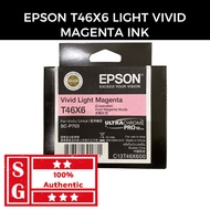 Epson T46X6 Vivid Light Magenta Ink l C13T46X600 l For Epson SC-P703 Printer l Epson T46X l Epson Ink Cartridge l Epson