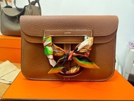 Hermes Halzan 25 GHW Gold colour 金棕色