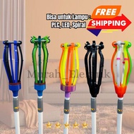 (PVC STICK) Long PVC Lamp Replacement Tool Light Stick/