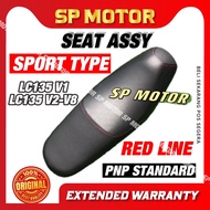 YAMAHA LC135-II / LC135 SEAT ASSY SPORT TYPE LC135 V1 V2 V3 V4 V5 V6 LC135 seat CUSHION TEMPAT DUDUK