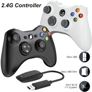 Wireless Bluetooth handle For Xbox360 Console 2.4G Wireless Gamepad PC Control For Microsoft Xbox360slim Video Game Controller For Windows7/8/10 Computer