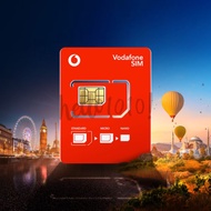 Vodafone Europe &amp; Turkey Travel Prepaid SIM Card