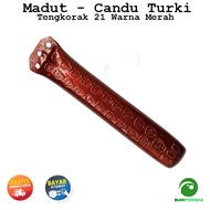 Madat Candu Turki Tengkorak 21 Warna Merah