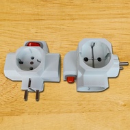 3-Pin Grounded T-Plug, 3-Pin Mikotek Plug