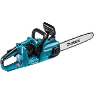 Makita Rechargeable Chainsaw Guide Bar 350mm Blue 18V 18V Battery Charger Sold Separately MUC353DZ