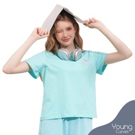 Young Hearts Young Curves 365 Days with Young Curves Athletics Club Cotton Graphic T-Shirt C06-00003