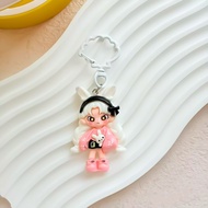 Penerjemah Kartun Dora Keychain Liontbain Backpack Hanging Ornament Pasangan Teman Terbaik Aksesoris