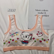 ZZ HOME01 Children's Underwear Girls' Soft And Comfortable Foam Bra 8-16 Years Old Bust 20-34 Inches